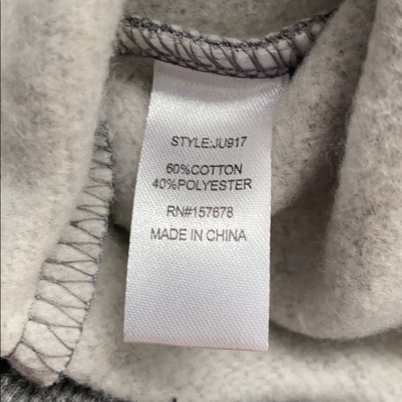 REFLEX sweater hooded popover cropped hoodie size medium new without tags - Picture 7 of 9